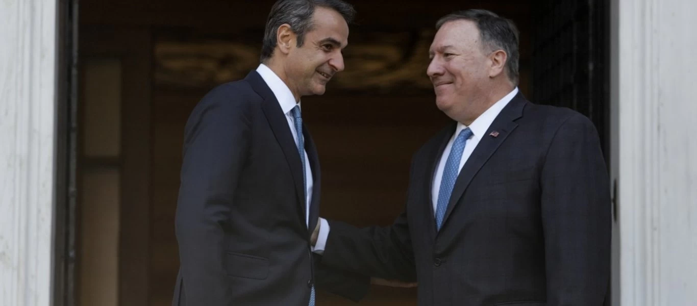 Κ.Μητσοτάκης σε Μ.Πομπέο: «Η Τουρκία παραβιάζει το διεθνές δίκαιο»